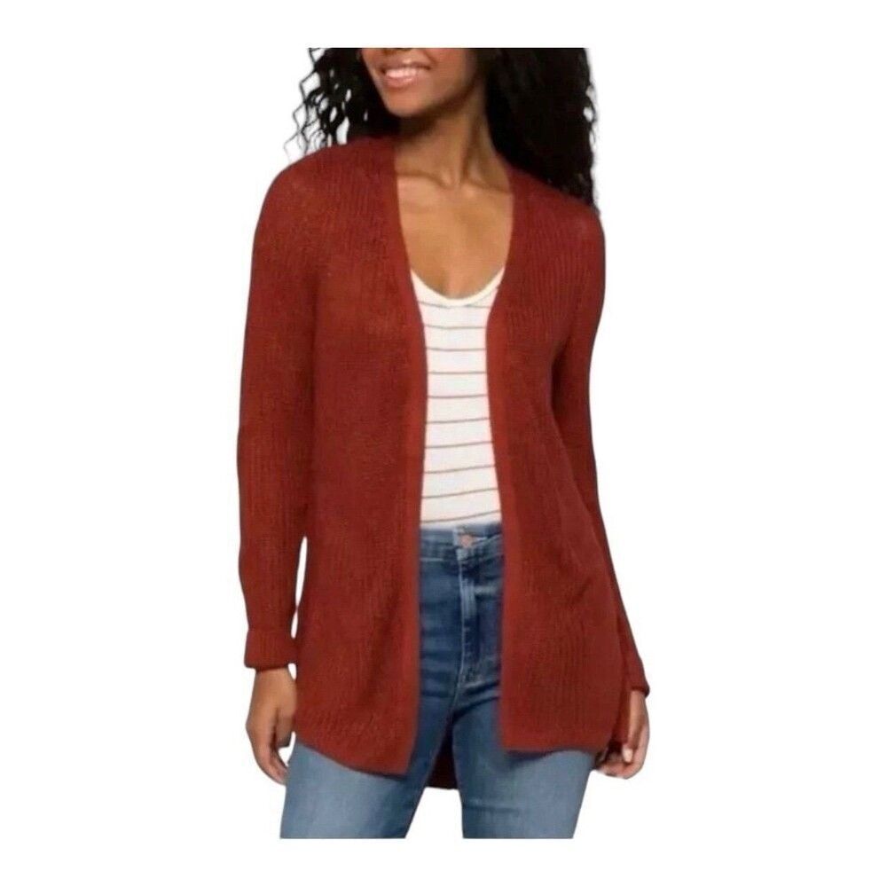 Pinque New Women Small Jamelya Cross Back Detail Knit Cardigan Sweater Coquette